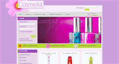 Desktop Screenshot of cosmex.it